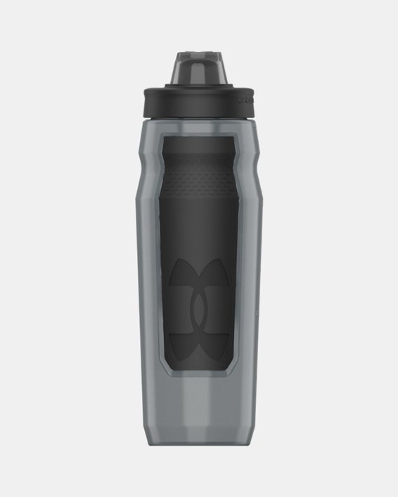 UA Playmaker Squeeze 32 oz. Water Bottle, Gray, pdpMainDesktop image number 0